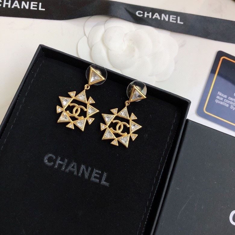 Ch*el earrings